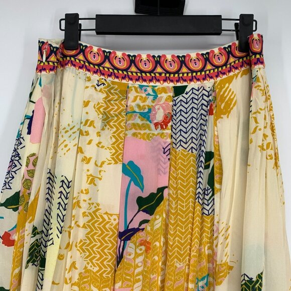 Anthropologie Bhanuni by Jyoti Skirt Mischa Maxi Boho Printed NWT - Picture 11 of 15